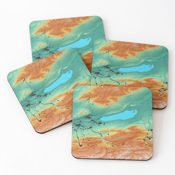 Item preview, Fergana Valley: A Geographic Landscape designed and sold by design2xstudio.