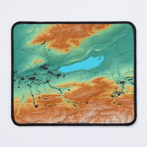 Item preview, Fergana Valley: A Geographic Landscape designed and sold by design2xstudio.