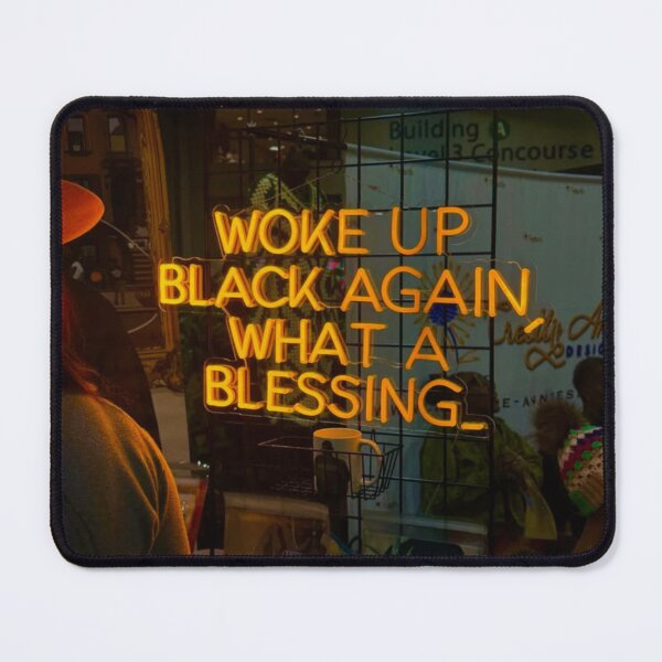 Item preview, Woke Up Black Again – Black Girl Pride Statement designed and sold by EatPrayLive.
