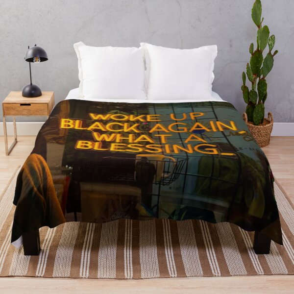 Item preview, Woke Up Black Again – Black Girl Pride Statement designed and sold by EatPrayLive.