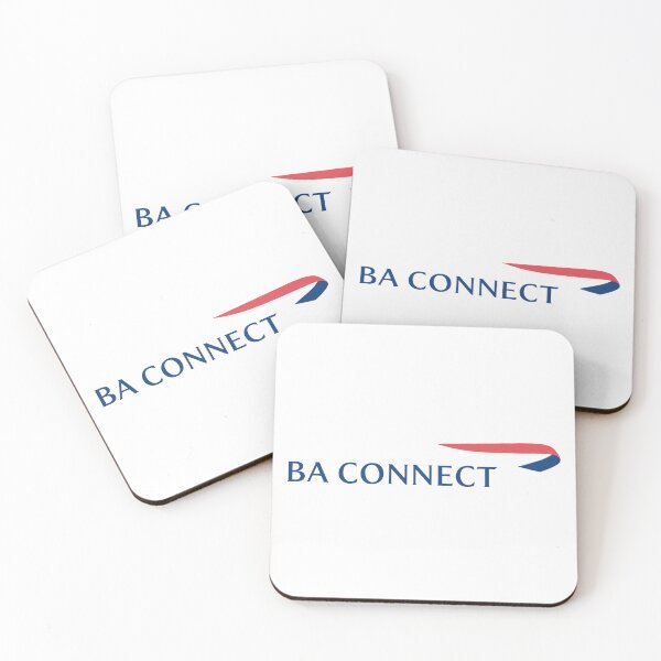 Item preview, BA Connect Logo - British Airways Regional Airline Red and Blue Swoosh Brand designed and sold by twinshope.