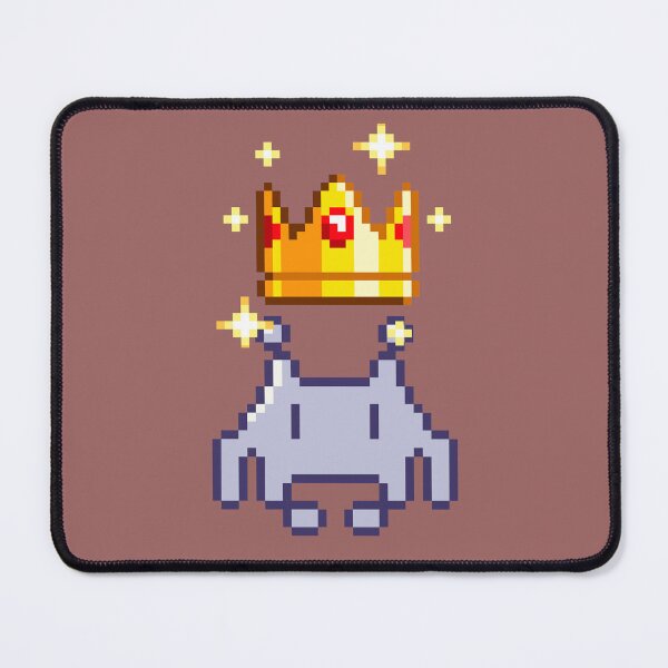 Item preview, King Space Invader Pixel Art Retro Alien Crown designed and sold by Andreora.