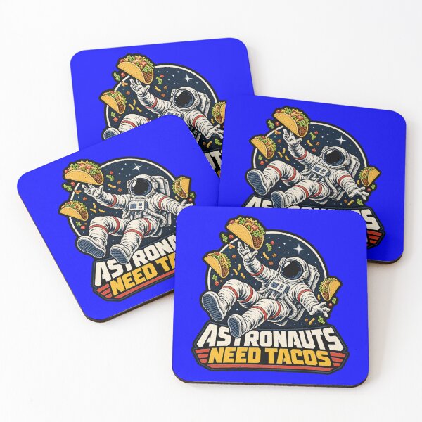 Item preview, Funny Taco Space Food Humor Saying  Astronauts Need Tacos designed and sold by fantasticdesign.