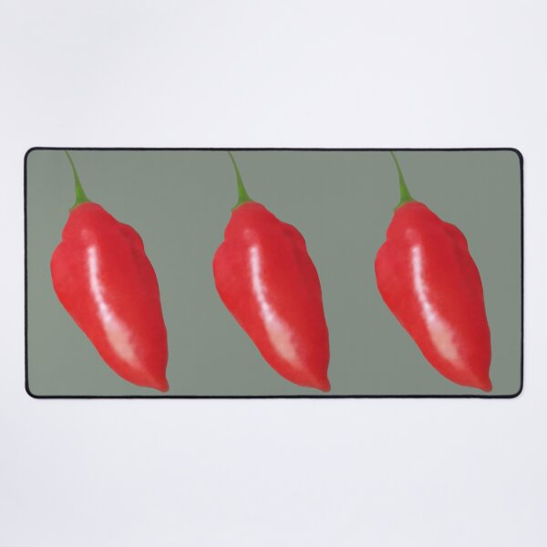 Item preview, Vibrant Red Chili Pepper – Glossy Hot Pepper Close-Up designed and sold by PicturePic.