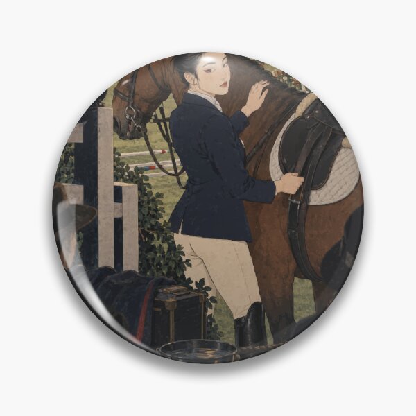 Item preview, Edo Knot Equestrian Rider at the Horse Show designed and sold by WAVE-JP.