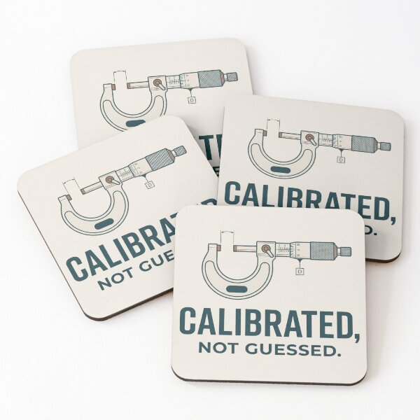 Item preview, Metrology Engineer Calibrated Not Guessed Precision Design designed and sold by Amr Darwish Graphic designer.