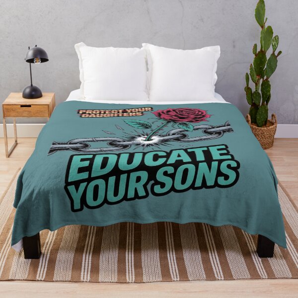 Item preview, Protect Your Daughters Educate Your Sons. designed and sold by Endless7Art.