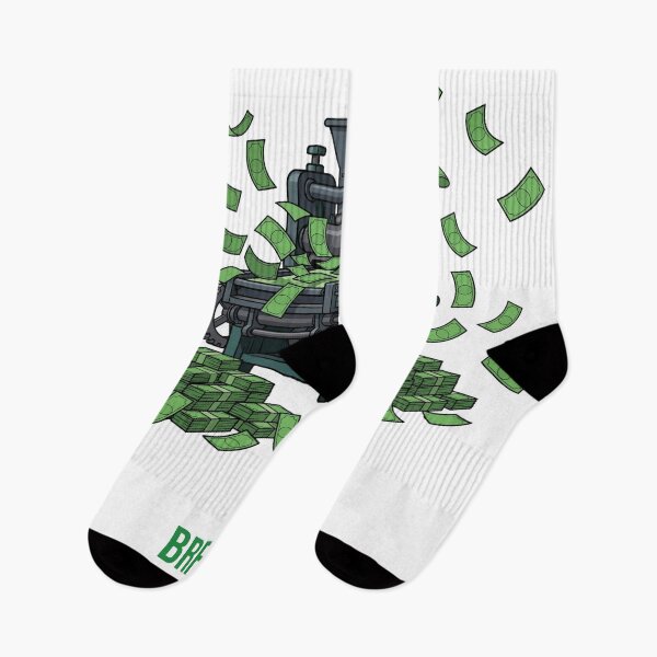 Item preview, Brrr Goes The Money Printer Funny Shirt — Inflation Satire Money Tee designed and sold by RobinHoodShirts.