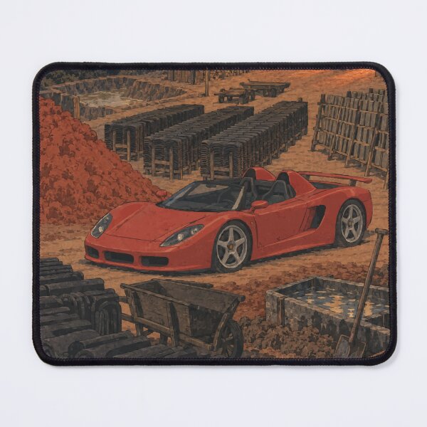 Item preview, Woodblock Kiln Yard Roadster designed and sold by WAVE-JP.