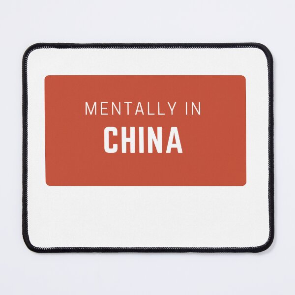 Item preview, Mentally in China - Minimal designed and sold by drymartini52.
