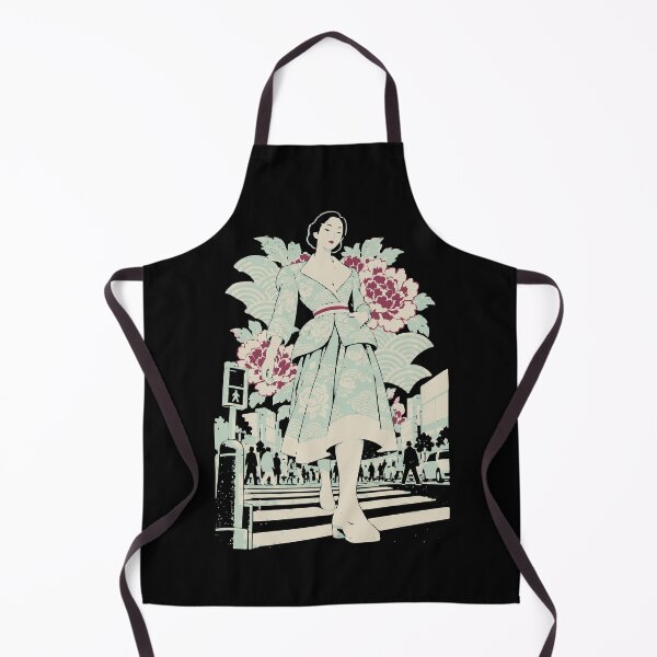 Item preview, ukiyoe street figure woodblock bijin-ga walking crossing designed and sold by WAVE-JP.