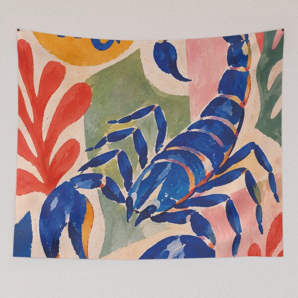 Item preview, Scorpio Zodiac Painting – Mystical Astrology Art designed and sold by GalleryKauffeld.