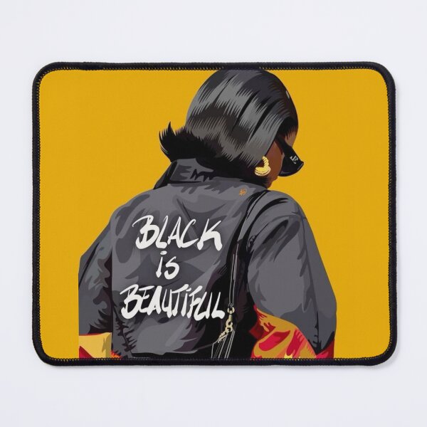 Item preview, Black Is Beautiful – Black Woman Fashion Illustration designed and sold by EatPrayLive.