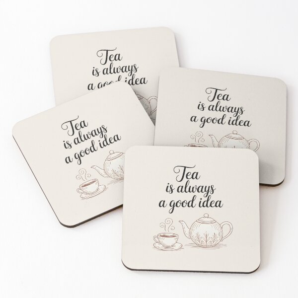 Item preview,  Tea Is Always A Good Idea designed and sold by Moonody Designs.