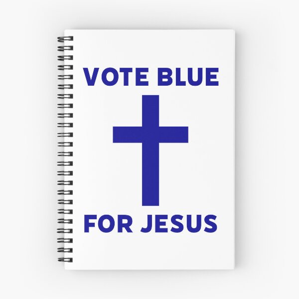 Item preview, Vote blue for Jesus  designed and sold by Rachel the Artist .