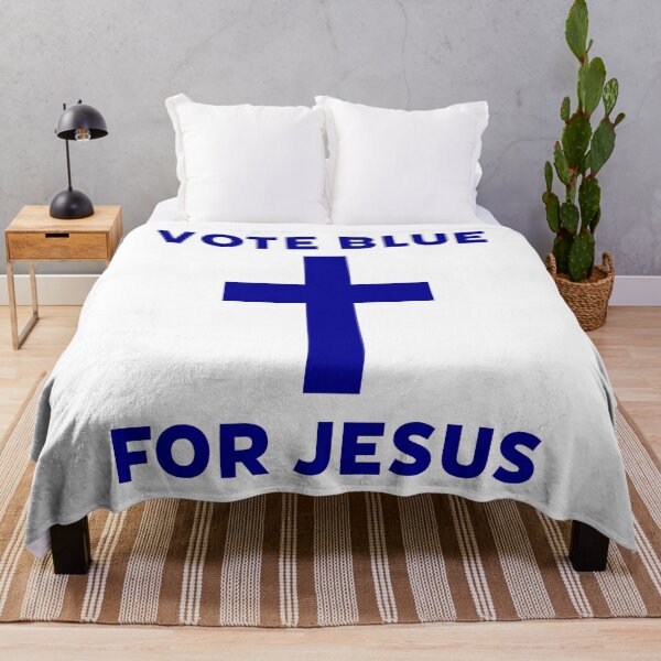 Item preview, Vote blue for Jesus designed and sold by Rachel the Artist .