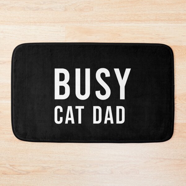 Item preview, Busy Cat Dad Funny Pet Lover Gift, Unique designed and sold by villacreativa.