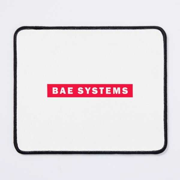 Item preview, BAE Systems Logo - British Defense and Aerospace Company Red Wordmark designed and sold by twinshope.