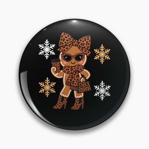 Item preview, Cute Gingerbread Girl Leopard Christmas Xmas Women designed and sold by clothesy7.