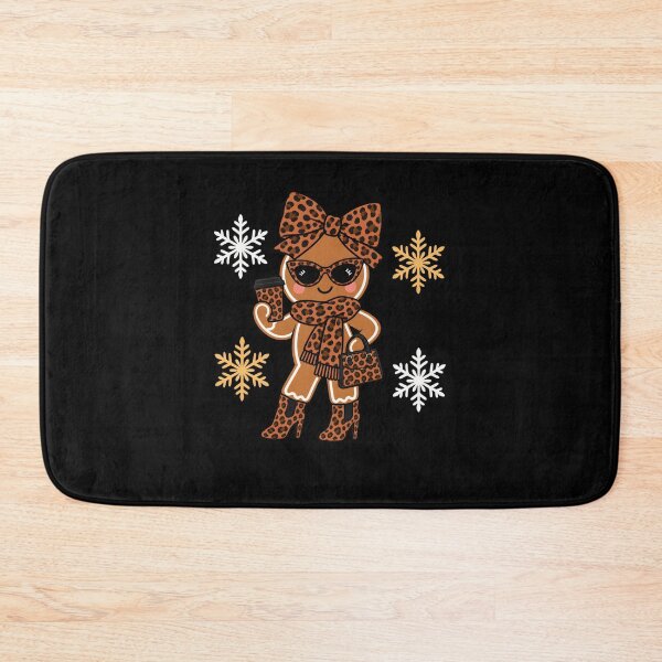 Item preview, Cute Gingerbread Girl Leopard Christmas Xmas Women designed and sold by clothesy7.