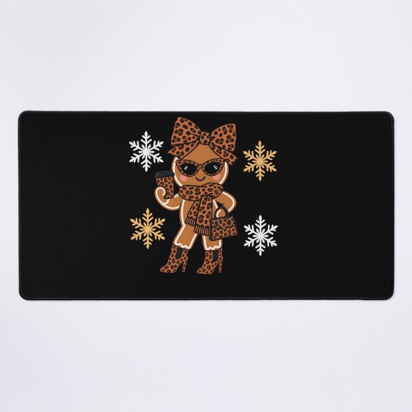 Item preview, Cute Gingerbread Girl Leopard Christmas Xmas Women designed and sold by clothesy7.