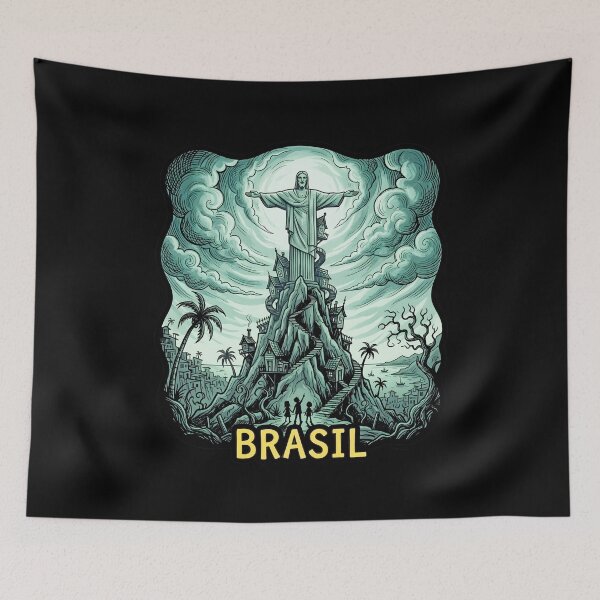 Item preview, Brasil Fantástico: Cristo Redentor en Río designed and sold by EdwinkOne.