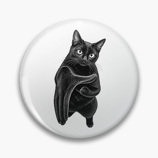 Item preview, Cat asking for handshake designed and sold by sandsgnn.