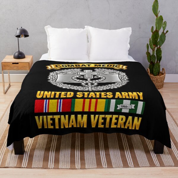 Item preview, Army - Combat Medic - United States Army - Vietnam Veteran with VN SVC - 3D - Transparent designed and sold by Military Insignia Products.