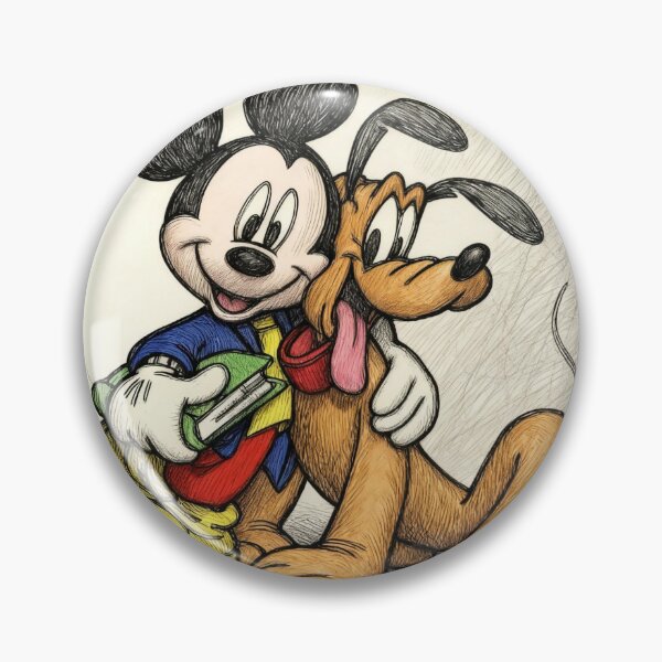 Item preview, Mickey Mouse y Pluto designed and sold by sid1802.