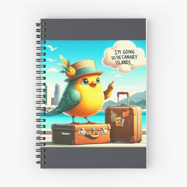 Item preview, Funny Canary Bird Travel Vacation Canary Islands Quote designed and sold by MyHappyArtShop.