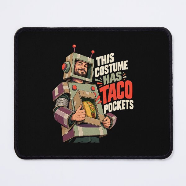 Item preview, This Costume Has Taco Pockets Robot Funny Halloween Art Design designed and sold by fantasticdesign.