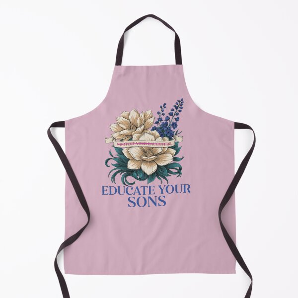 Item preview, Protect Your Daughters Educate Your Sons – Floral Message designed and sold by Endless7Art.
