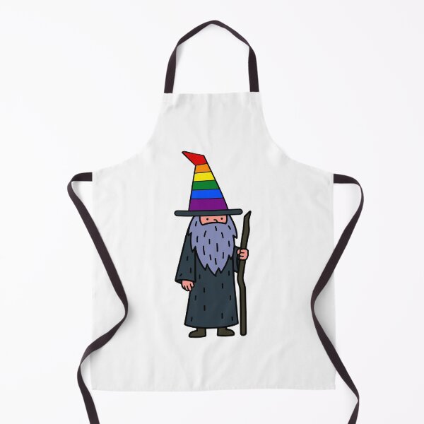 Item preview, LGBTQ Pride Wizard – Kawaii Halloween Magic Mage Illustration designed and sold by Cannaxes Studio.