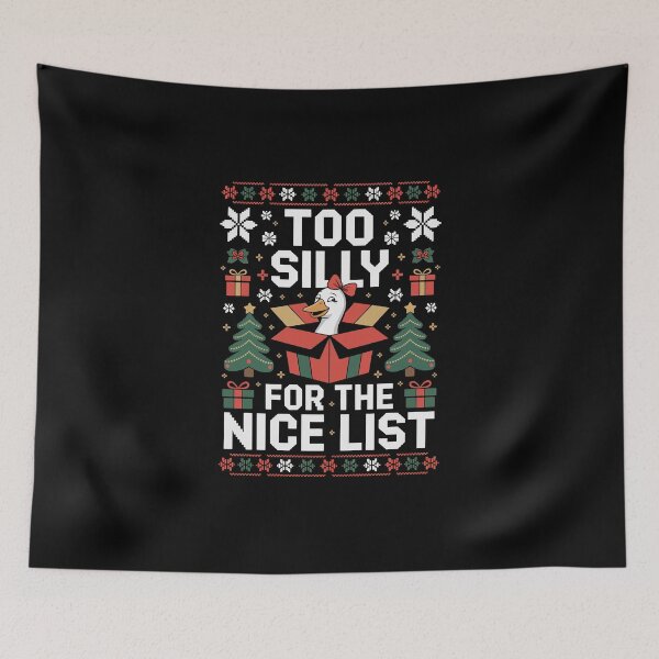 Item preview, TOO SILLY FOR THE NICE LIST designed and sold by jkrphoto.