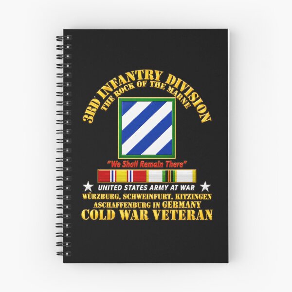 Item preview, 3rd ID - Germany w Cold War SVC - 3D - Transparent designed and sold by Military Insignia Products.