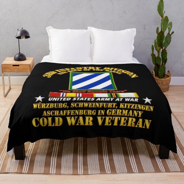 Item preview, 3rd ID - Germany w Cold War SVC - 3D - Transparent designed and sold by Military Insignia Products.
