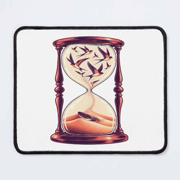 Item preview, Hourglass Birds of Time designed and sold by WaviStudio.