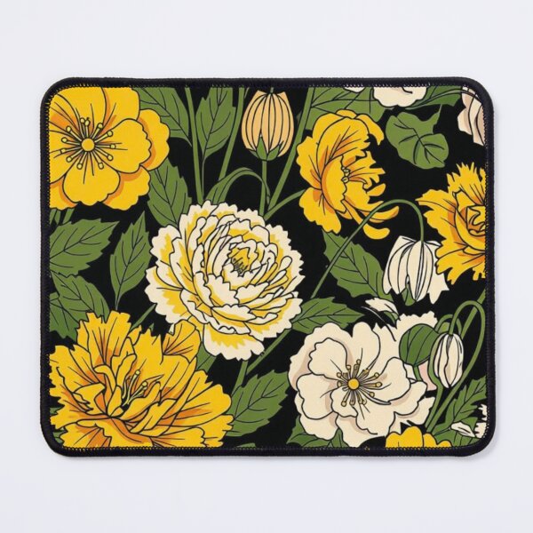 Item preview, Flora Yellow designed and sold by ShoutForJoy.