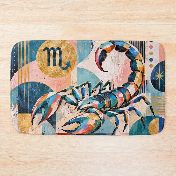 Item preview, Scorpio Zodiac Painting – Mystical Astrology Art designed and sold by GalleryKauffeld.