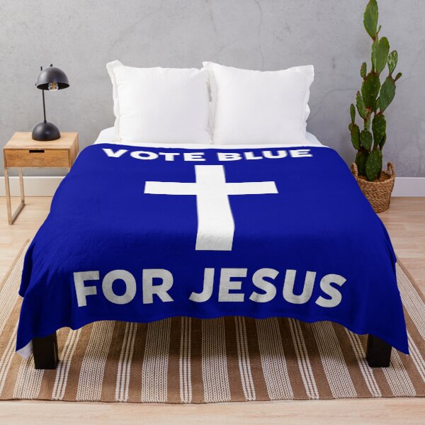 Item preview, Vote blue for Jesus designed and sold by Rachel the Artist .