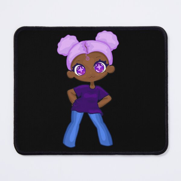 Artikelvorschau, Niedliches Chibi-Mädchen, pinke Haare, schwarzes Mädchen, süß entworfen und verkauft von BambinoBunnyyy.