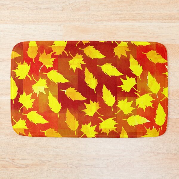 Item preview, Autumn Leaves on Vibrant Background designed and sold by Andrew  Hitchen.