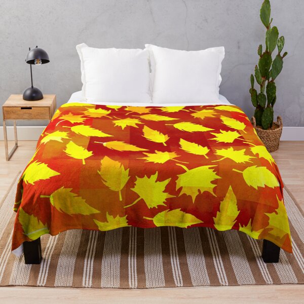 Item preview, Autumn Leaves on Vibrant Background designed and sold by Andrew  Hitchen.