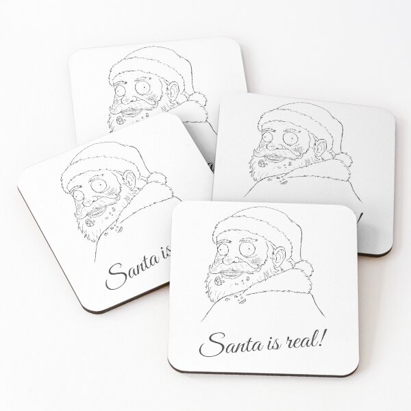 Item preview, Santa is real! designed and sold by wordworking.