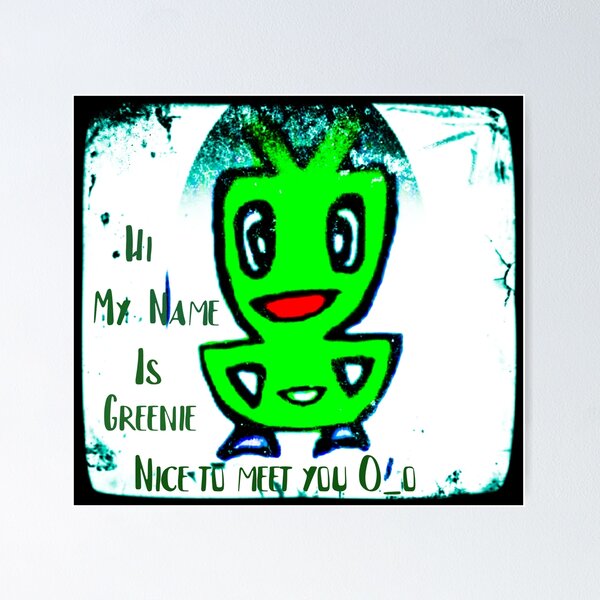 Item preview, Mr Greenie designed and sold by AmyGrayDesigns.