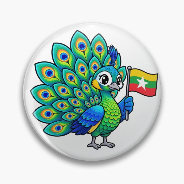 Item preview, Burmese Peacock designed and sold by Macropodus™.