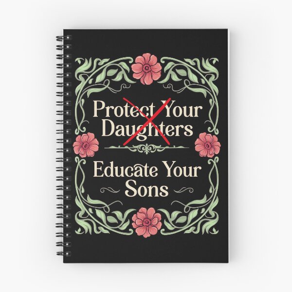 Item preview, Protect Your Daughters Educate Your Sons Floral Feminist designed and sold by Redgiant87x.