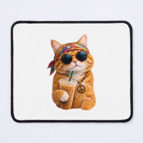 Item preview, Self Love cat Meditation retro Design designed and sold by Zen & Whiskers.
