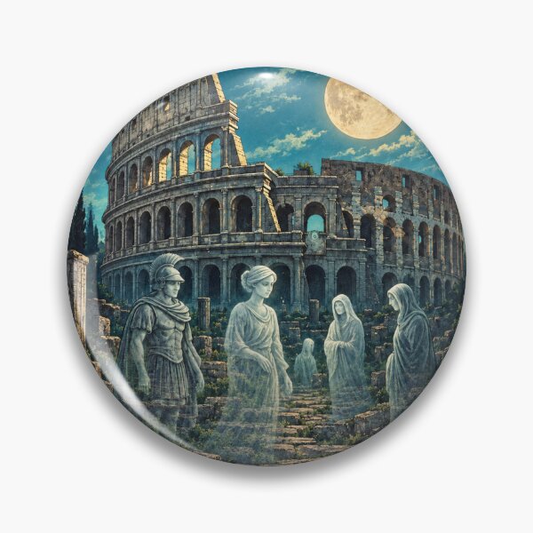 Item preview, Haunted Rome — The Ruins Still Whisper, Gothic Colosseum Art designed and sold by Novel Works Studio.