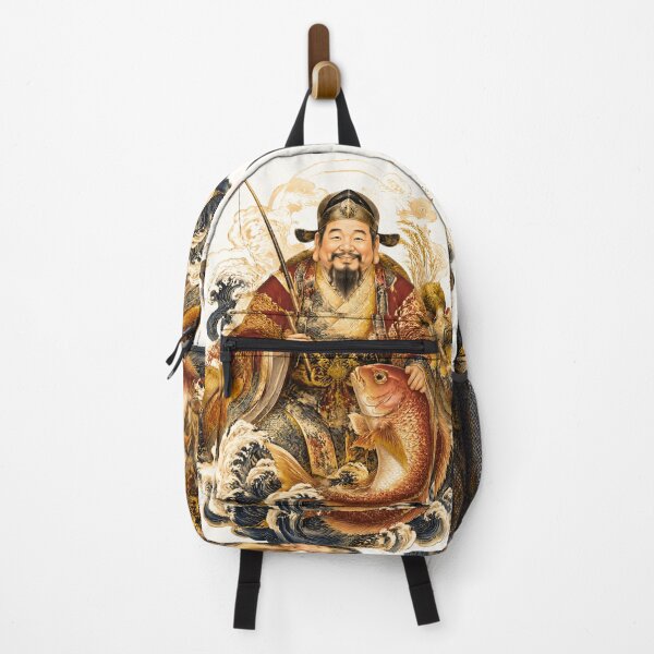 Item preview, Ebisu Japanese God of Fortune & Prosperity | Lucky Fisherman Art designed and sold by kaxymax.